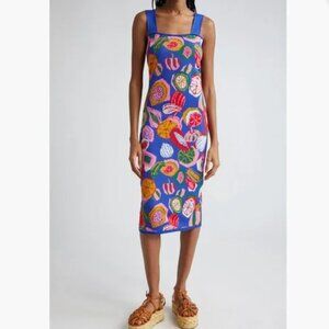 Farm Rio Fruit Salad Knit Sweater Dress NWOT